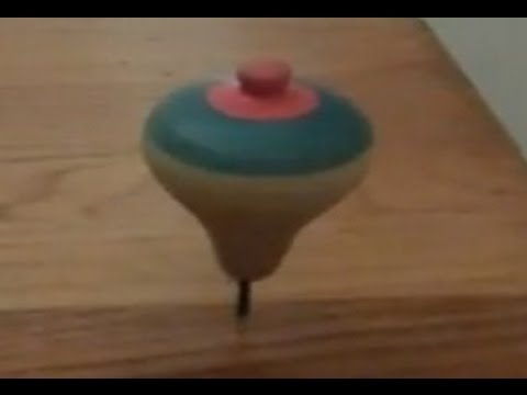 wooden top spinner