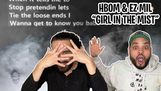 AMERICANS REACT TO HBOM ft. EZ MIL (SlashMouth) - Girl In The Mist (Lyric Video) | REACTION!!!