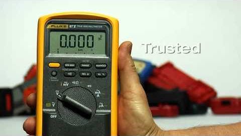 Fluke throwing Agilent multimeter