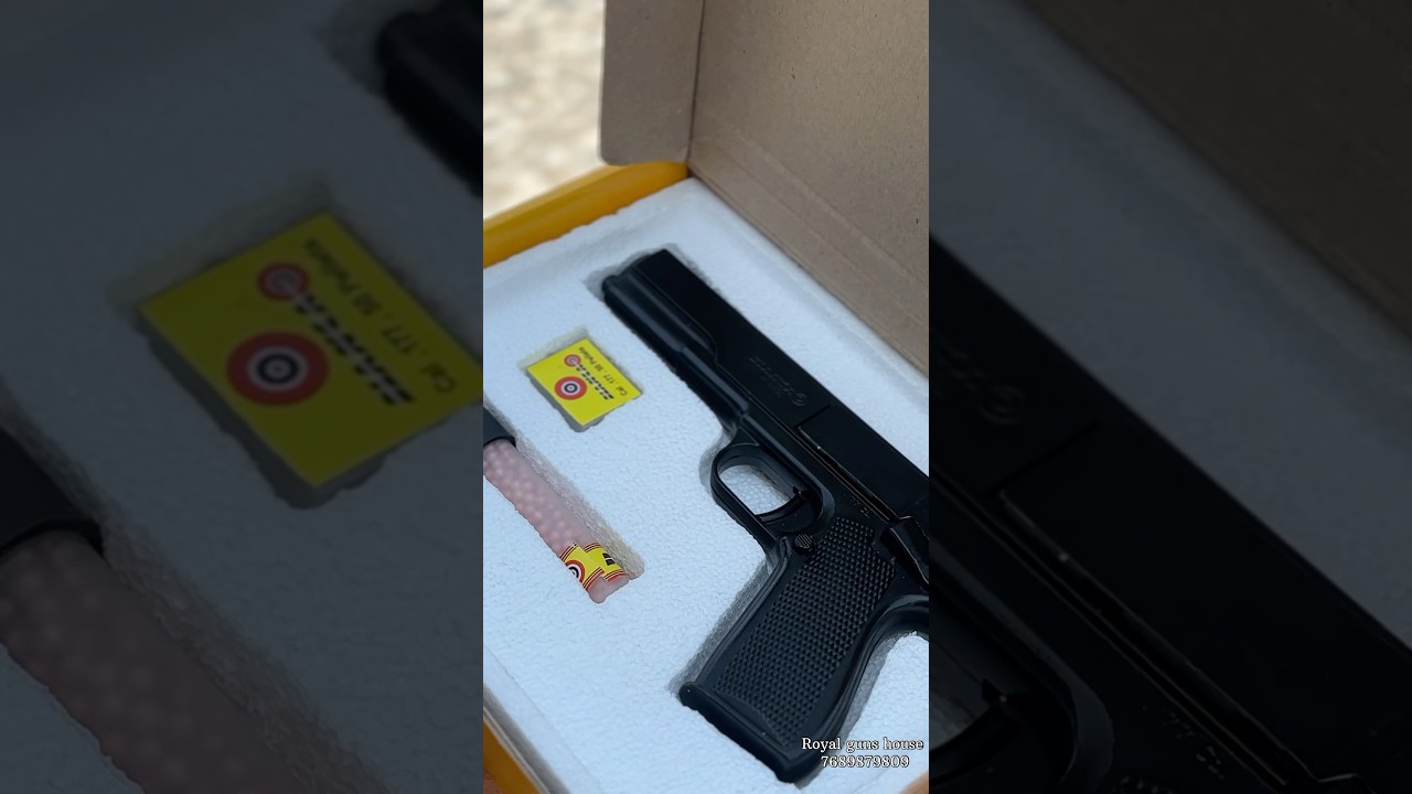 Blanca Air pistol|18 rounds|9mm look like pistol| Airguns In India| Airguns unboxing videos 