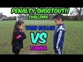 FOOTBALL CHALLENGE | PENALTY SHOOTOUT CHALLENGE |TASH BALLER VS MY SISTER