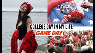 VLOG- A Weekend at College, Game Day, Visiting Wisconsin