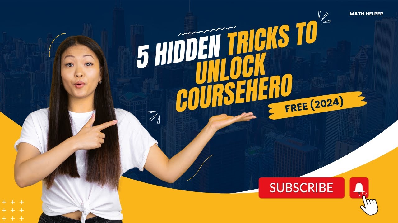 5 Hidden Tricks to Unlock CourseHero Documents for Free 2024 YouTube