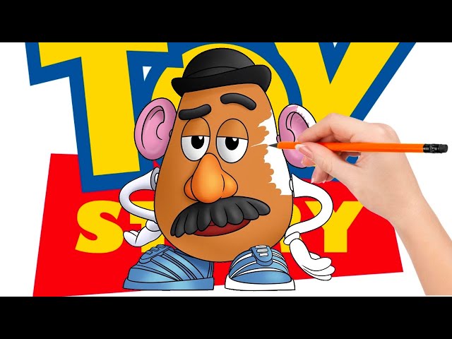 TUTO DESSIN MME PATATE TOY STORY 4 