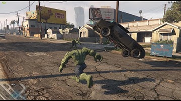 [BR-LIVE] Mod do HULK - GTA V PC