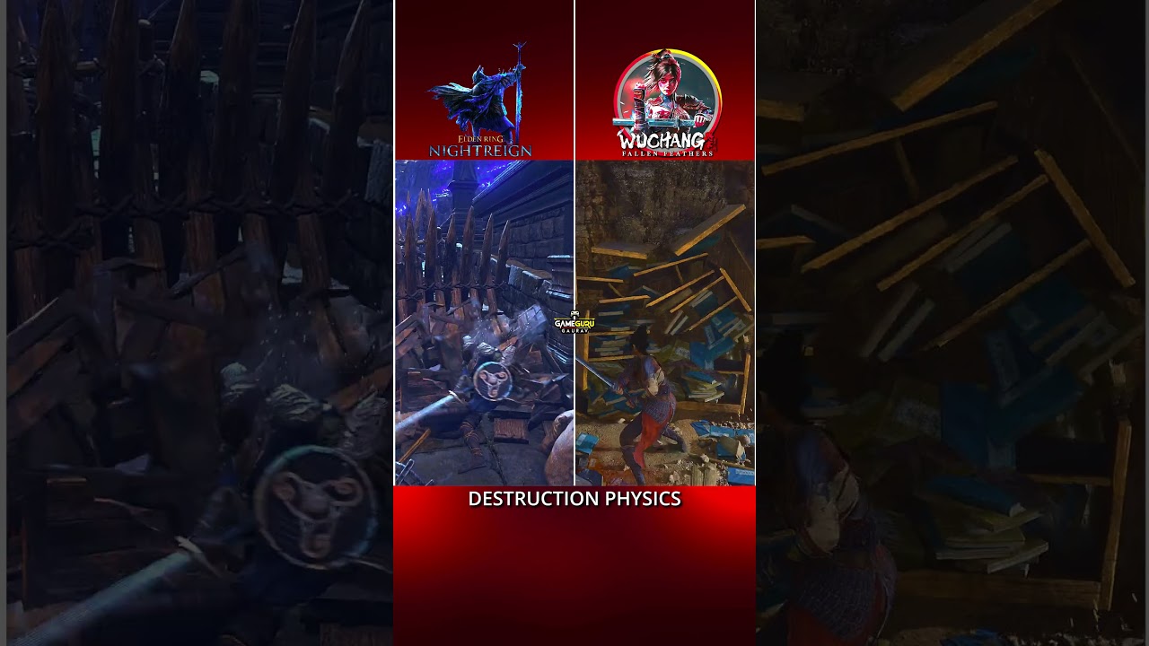 REALISTIC Destruction Physics? - Wuchang vs Elden Ring Test!