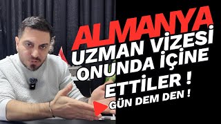 Uzman Vi̇zesi̇ Onunda İçi̇ne Etti̇ler - Almanya