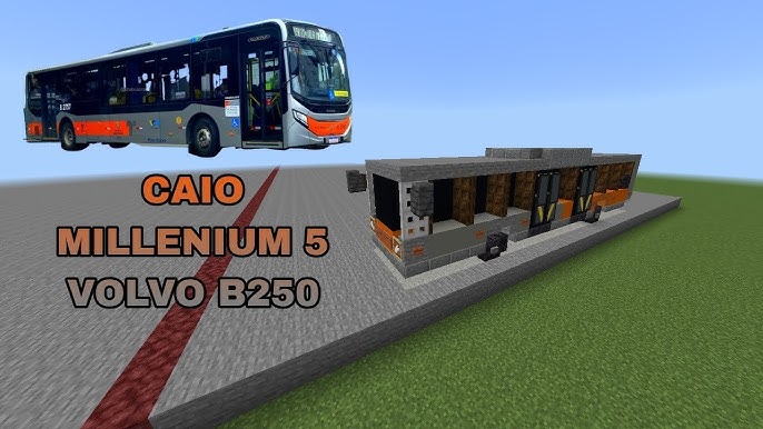 TUTORIAL MINECRAFT - Como fazer um caminhão arqueado ( Scania ) no