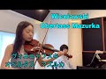 ヴィエニャフスキ- オベルタス(マズルカ) Wieniawski - Obertass Mazurka　新しいバイオリン教本４巻