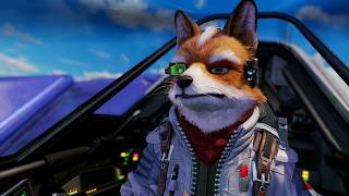 Star Fox - Corneria Introduction Cutscene [Switch 2] (Star Fox 64 Remake)