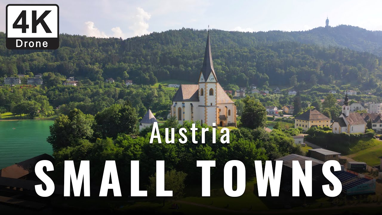 Wörthersee Austria 🇦🇹 | Maria Wörth, Reifnitz & Klagenfurt | 4K Drone Tour
