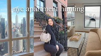 NYC APARTMENT HUNTING 2025 vlog🗽 | touring 7 apts + tips