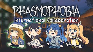 【Phasmophobia】Phasmo & Chill: with ZEA, Petra and Amamiya Senpai!【NIJISANJI ID｜Amicia Michella】