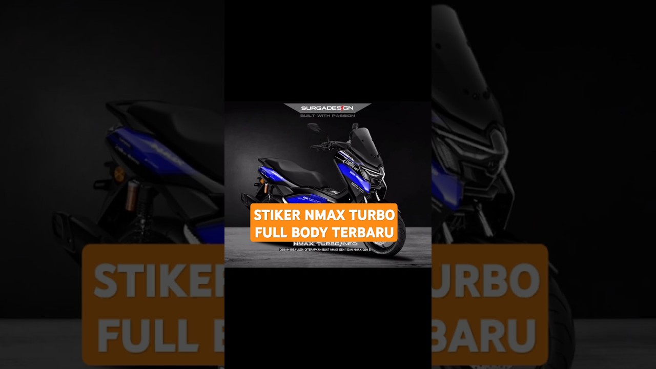 STIKER NMAX TURBO FULL BODY TERBARU 