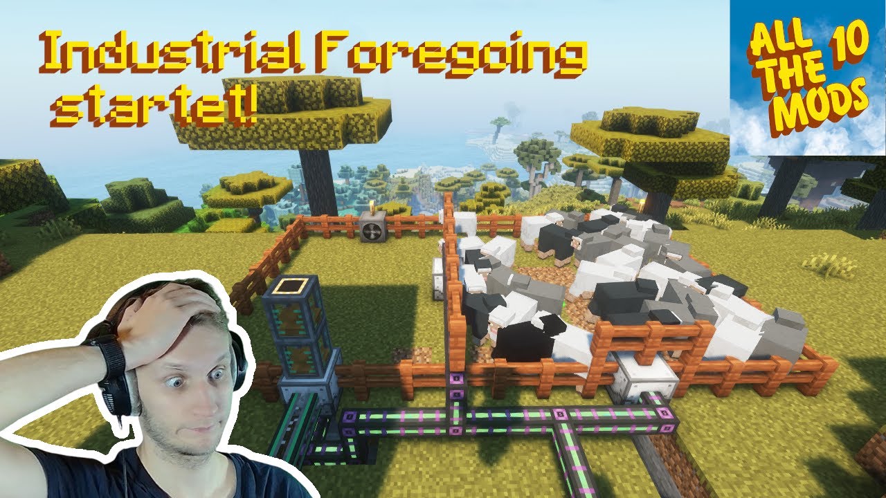 Pink Slime Mod Start mit Industrial Foregoing: Pink Slime & Explosiver Generator ...
