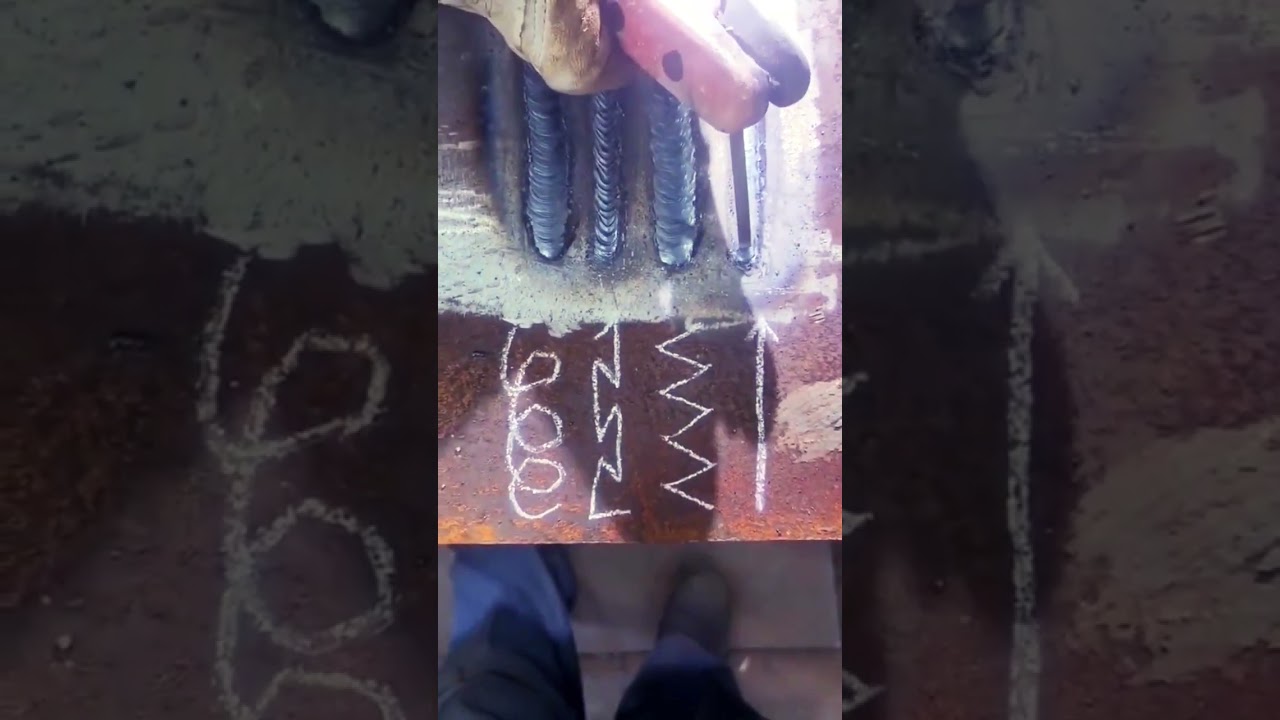 welding weaving skill or technique! 