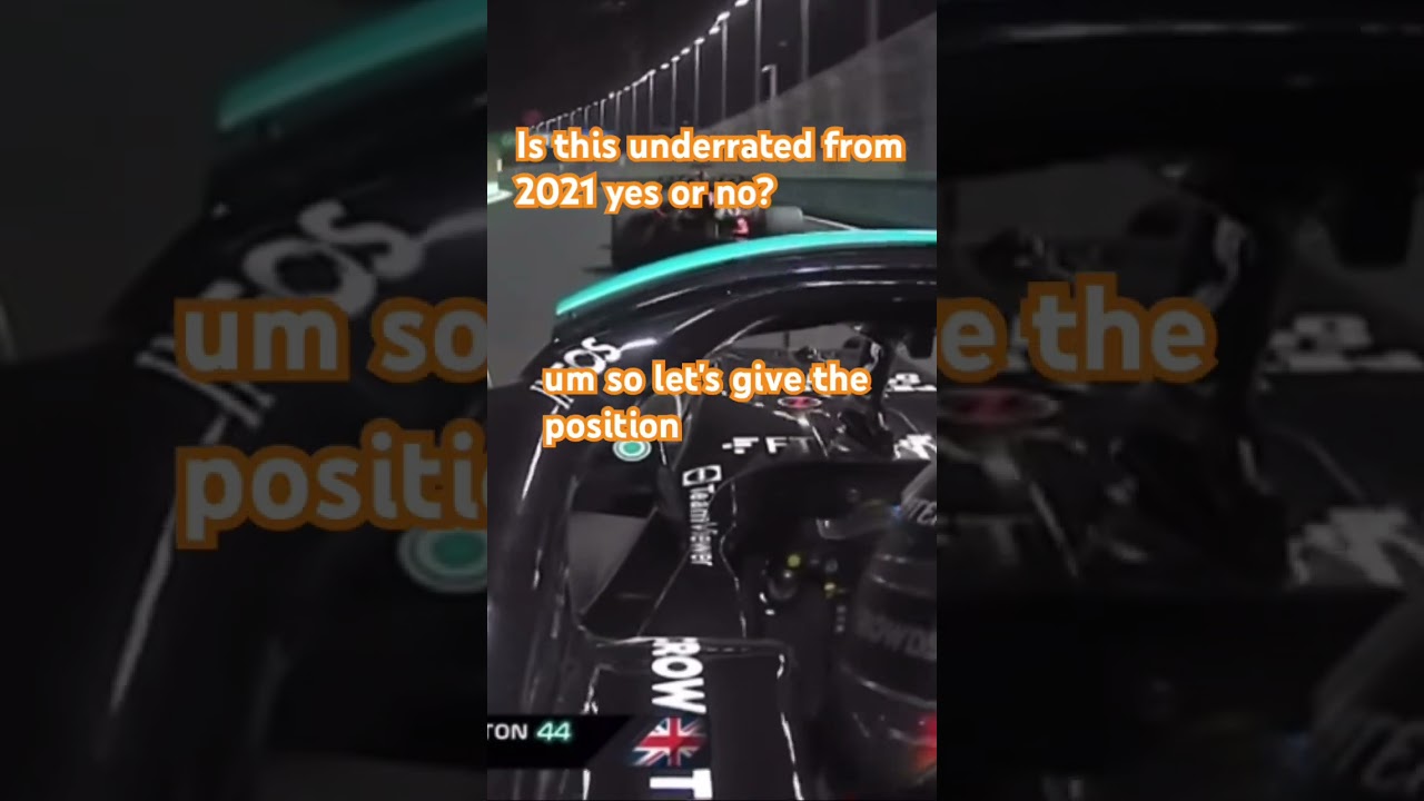 Underrated moment from 2021 