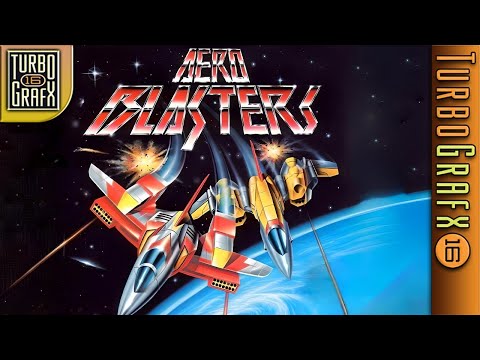 Прохождение Aero Blasters [PC Engine TurboGrafx16] Co-op with Vasek Retro