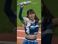まさかのポロリ《プロ野球 チアリーダー》北海道日本ハムファイターズ　ファイターズガール　Fighters Girl　鮭鮭鮭　しゃけしゃけしゃけ　シャケシャケシャケ　塩澤美咲《BraveTV》