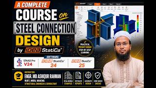 Steel Connection Design with IDEA StatiCa v25 | Full Tutorial in Bangla-  Slip Critical Connections