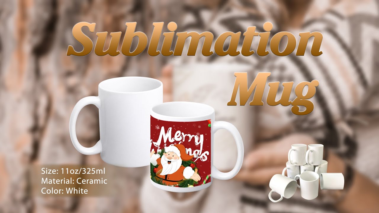 How To Use Mecolour Blank 11oz Sublimation White Mug?