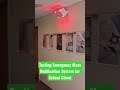 School Emergency Mass Notification System Test