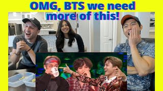 BTS being BTS on talk shows | BTS Funny moments | Reaction