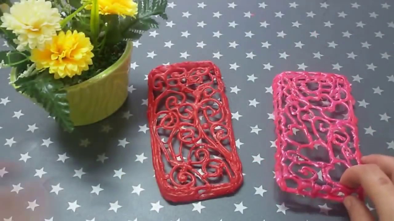 How to create amazing hot glue gun phone case DIY Phone case YouTube