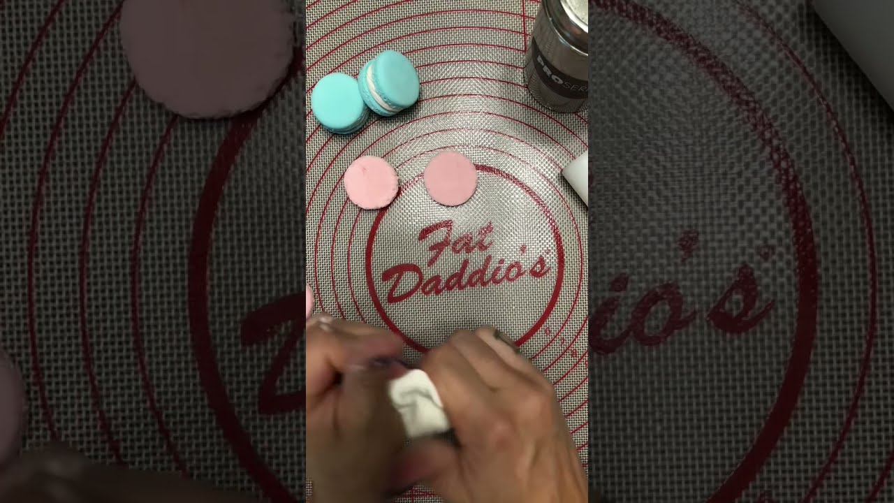 How to make fondant macarons