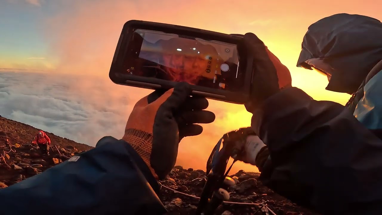 富士山頂 gopro 319 - YouTube