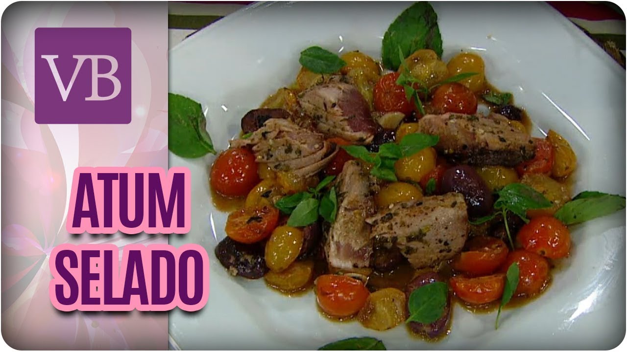 Atum Selado à Moda Italiana - Você Bonita (20/02/18) receita saudavel com atum em lata