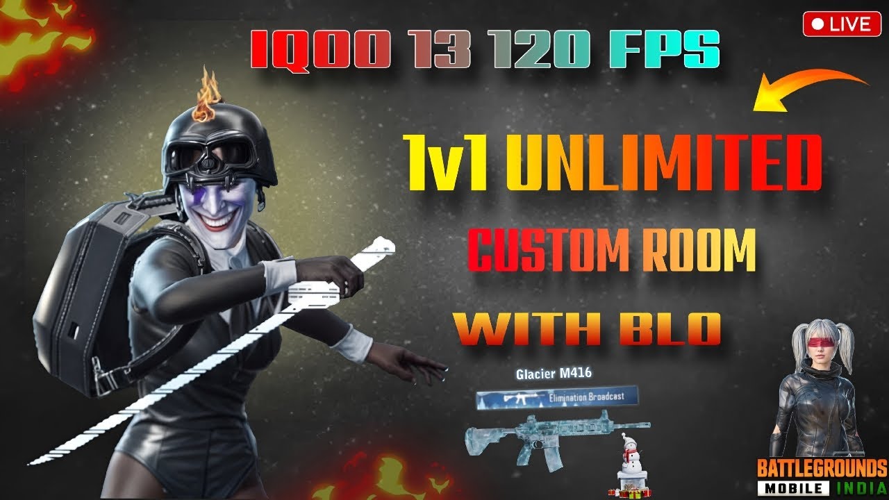 BGMI LIVE 🔴 IQOO 13 120 FPS TEST #bgmi #bgmilive #sortlive #sortfeed # ...