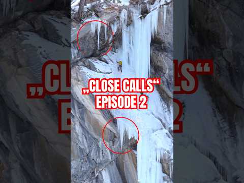 New Channel Episode Online 🎬. „CLOSE CALLS“ 2 Enjoy 🙌😇 #iceclimbing #climbing #closecall