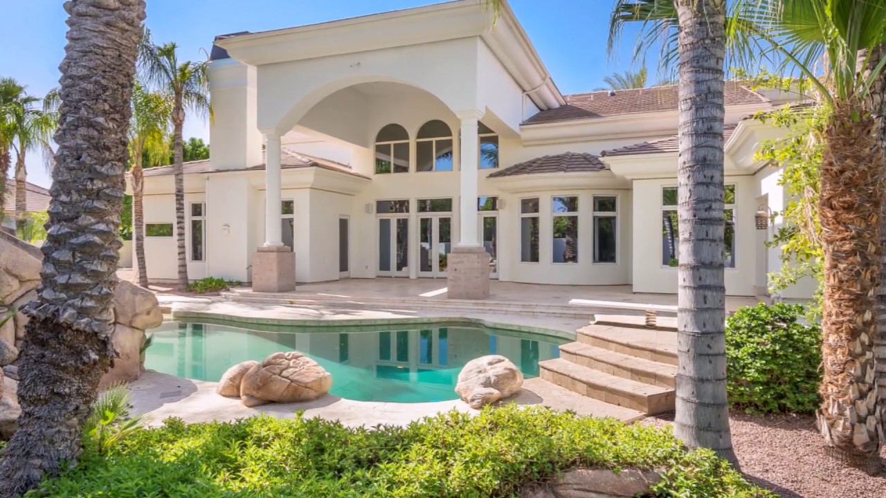 Mesa, AZ Luxury Home For Sale 9 Bed Los Estados Private Estate w/ Pool