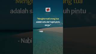 kata mutiara | menghormati orang tua #short #shorts #katamutiara