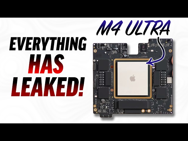 M4 Ultra Mac Leaks - A case for a WWDC 2024 Launch! class=