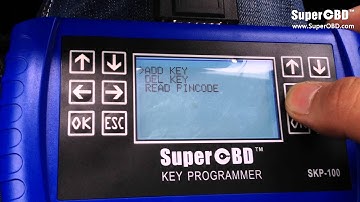 Program a Dodge Smart Key in a minute using SKP-100 key programmer