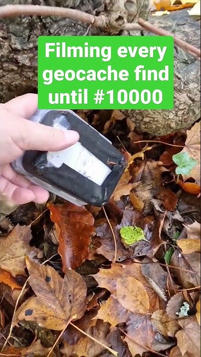 Every geocache find until #10000 - #14 / #shorts - YouTube