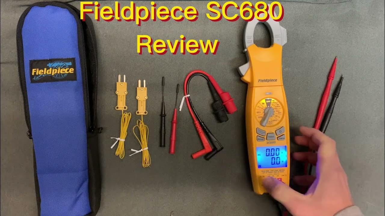 FIELDPIECE SC680 αμπεροτσιμπιδα - YouTube