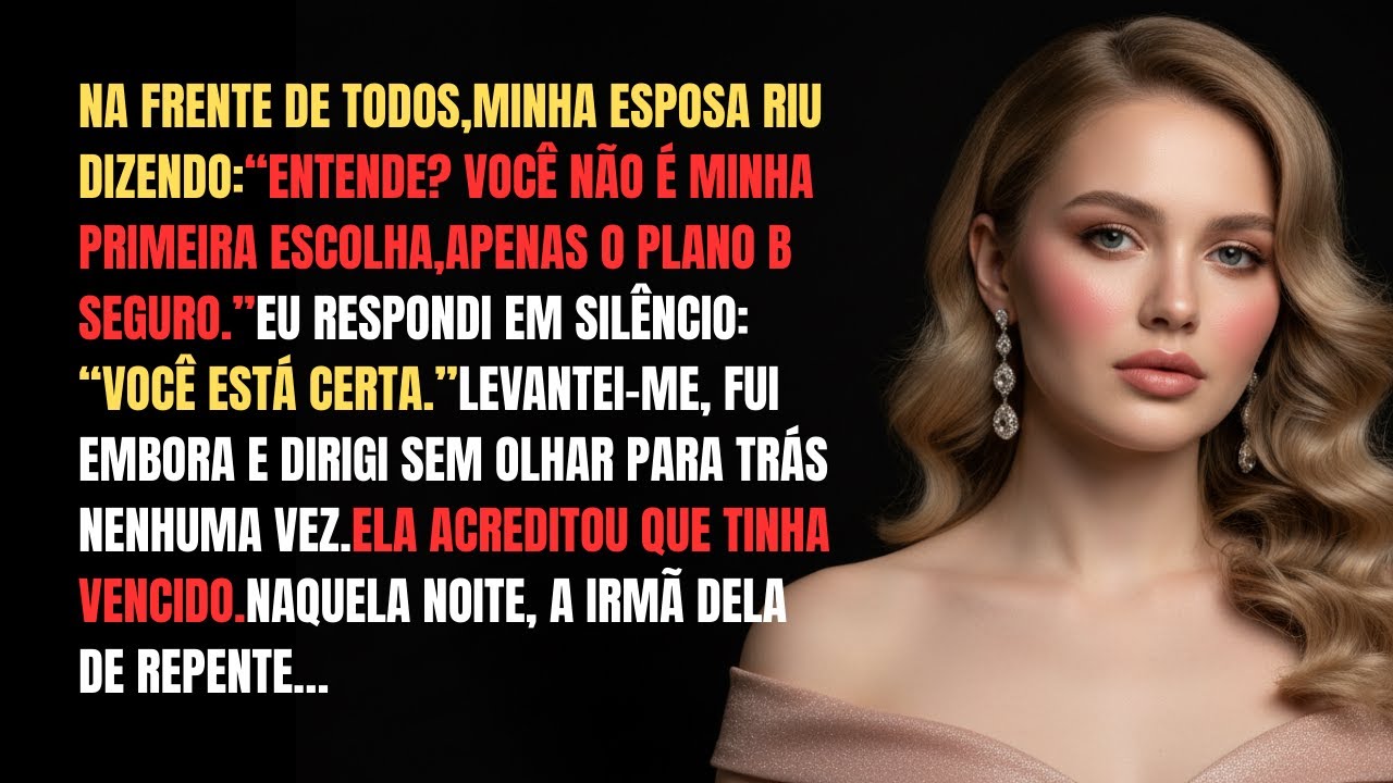 Minha esposa achou que zombar de mim era uma vitória, até que a irmã dela mudou completamente toda..