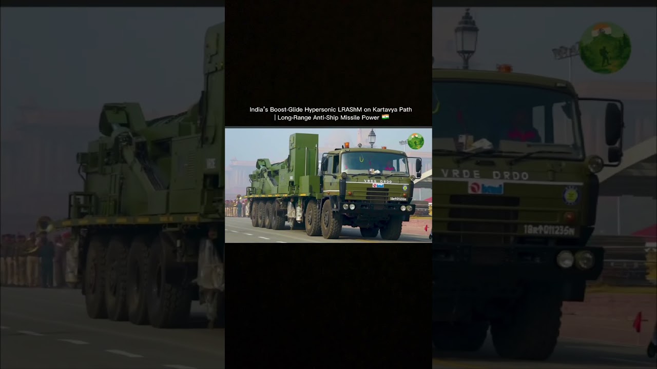 India’s Boost-Glide Hypersonic LRAShM on Kartavya Path 