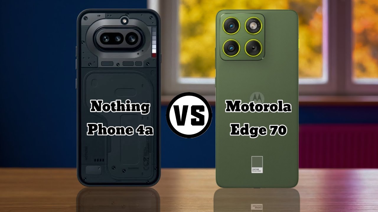 Nothing Phone 4a vs Moto Edge 70 - The Ultimate Showdown!