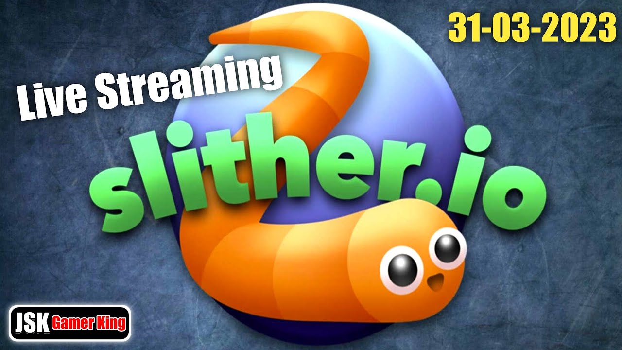 Slizerio #Slither.io | Live Streaming | 31.03.2023 | Slither.io | #gaming #games ...