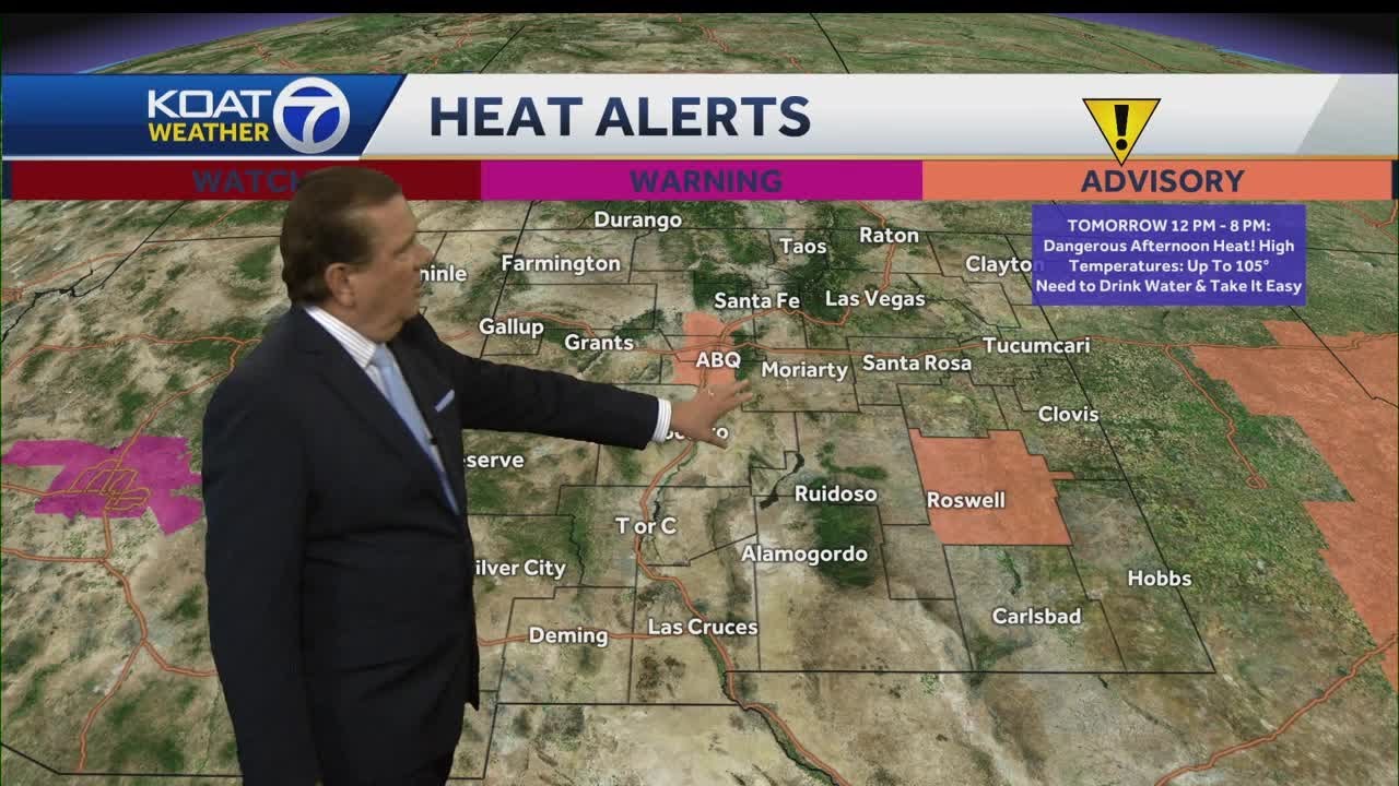 August heat wave continues - YouTube
