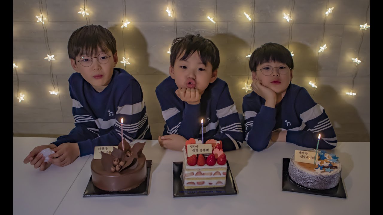 [Part 2][2020 Happy Birthday 生日快樂]The Triplets Daehan/Minguk/Manse 宋家三胞胎 大韓/民國/萬歲