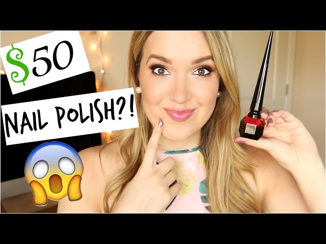 Christian Louboutin Nail Polish Review! | JennyClaireFox - YouTube
