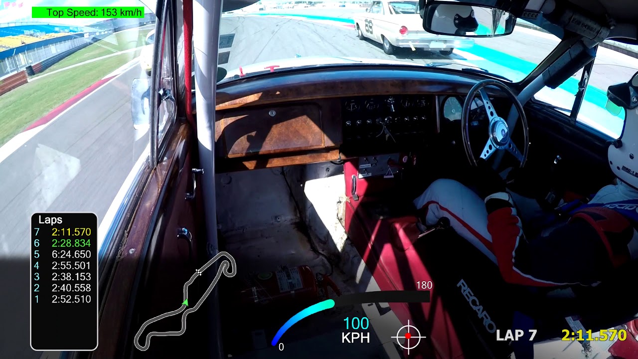 Assen2018 NK HTGT Qualif Jaguar mk2 Hit & Run with near miss