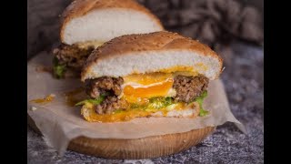 Egg in the hamburger: easy and tasty! screenshot 5