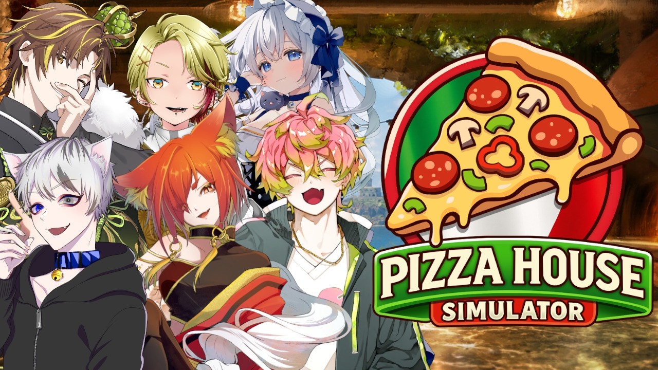 ●【 #ストグラコラボ 】SHIRAHAメンバーでピザ屋🍕を開業！？資金稼ぎしよう！ 　【幼少ギミック視点】