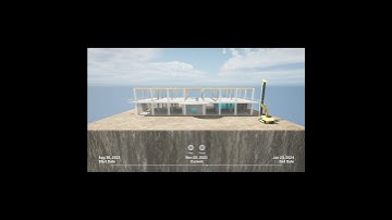 4D BIM Simulation with Unreal Engine & Synchro 4D